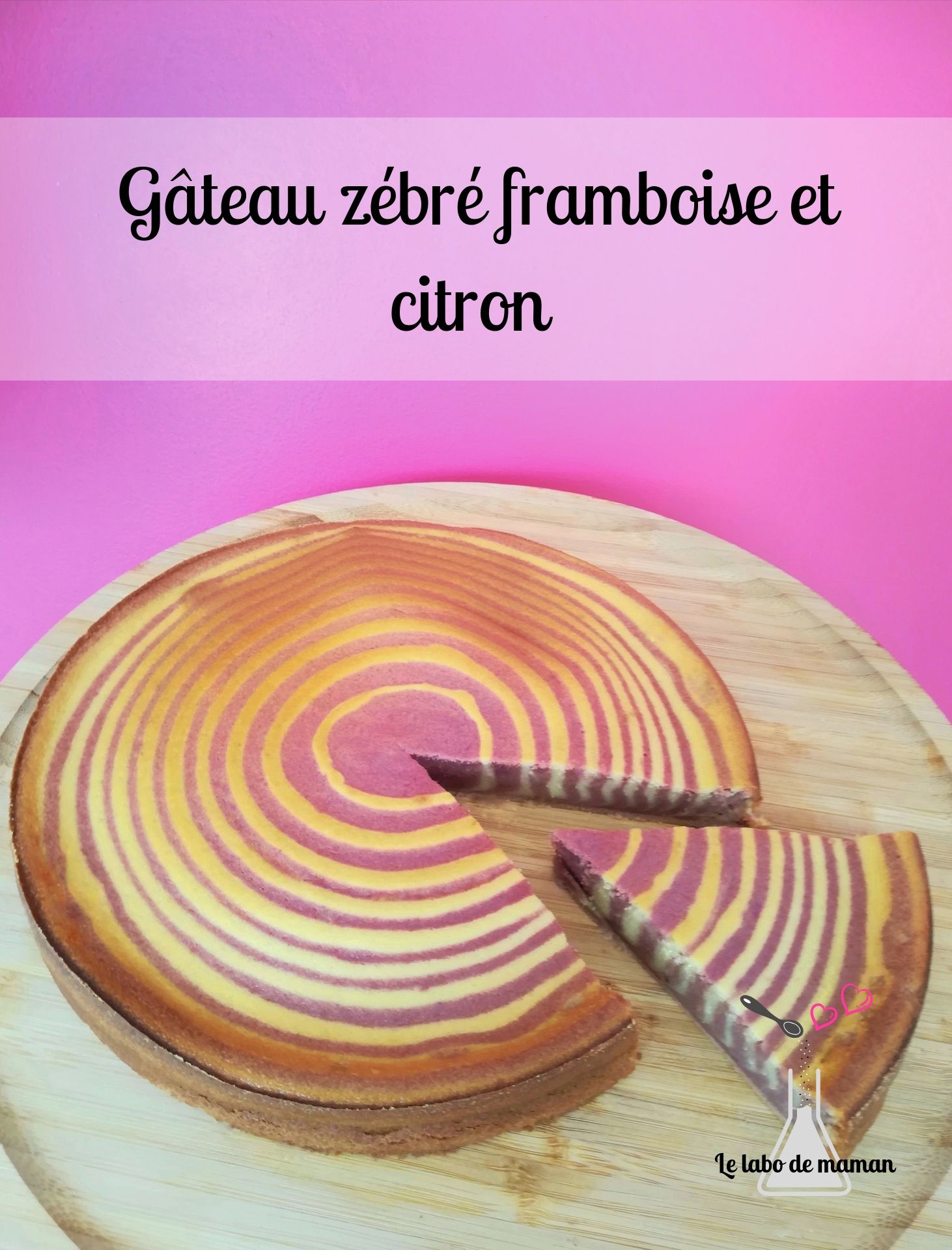 gâteau-citron-zébré-framboise-octobre rose- companion