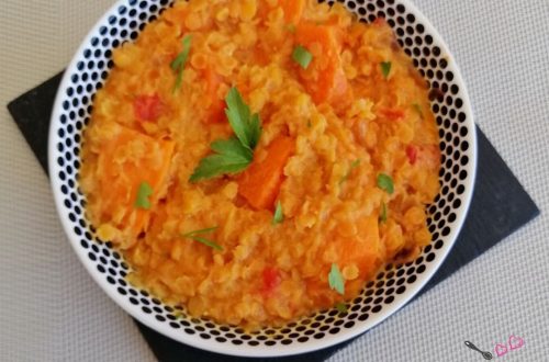 dhal lentilles corail patate douce companion