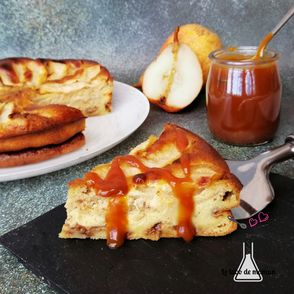 gâteau blender poire