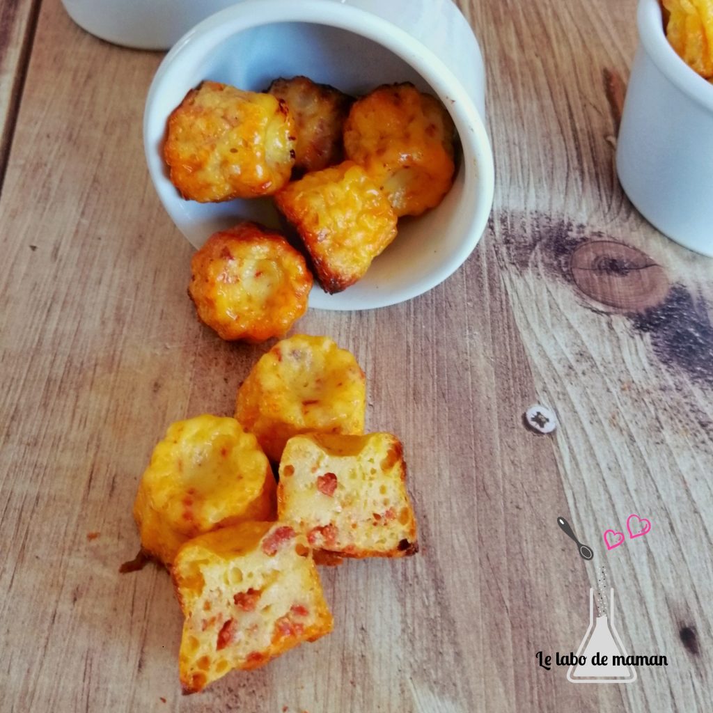 cannelés chorizo et comté