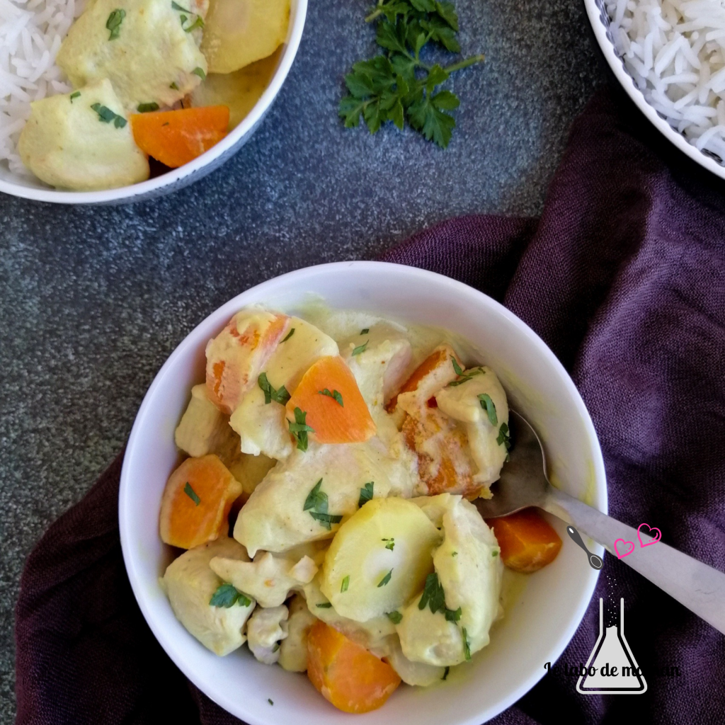 poulet coco curry companion