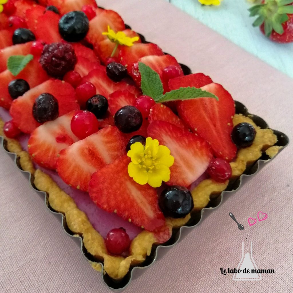 panna cotta tarte