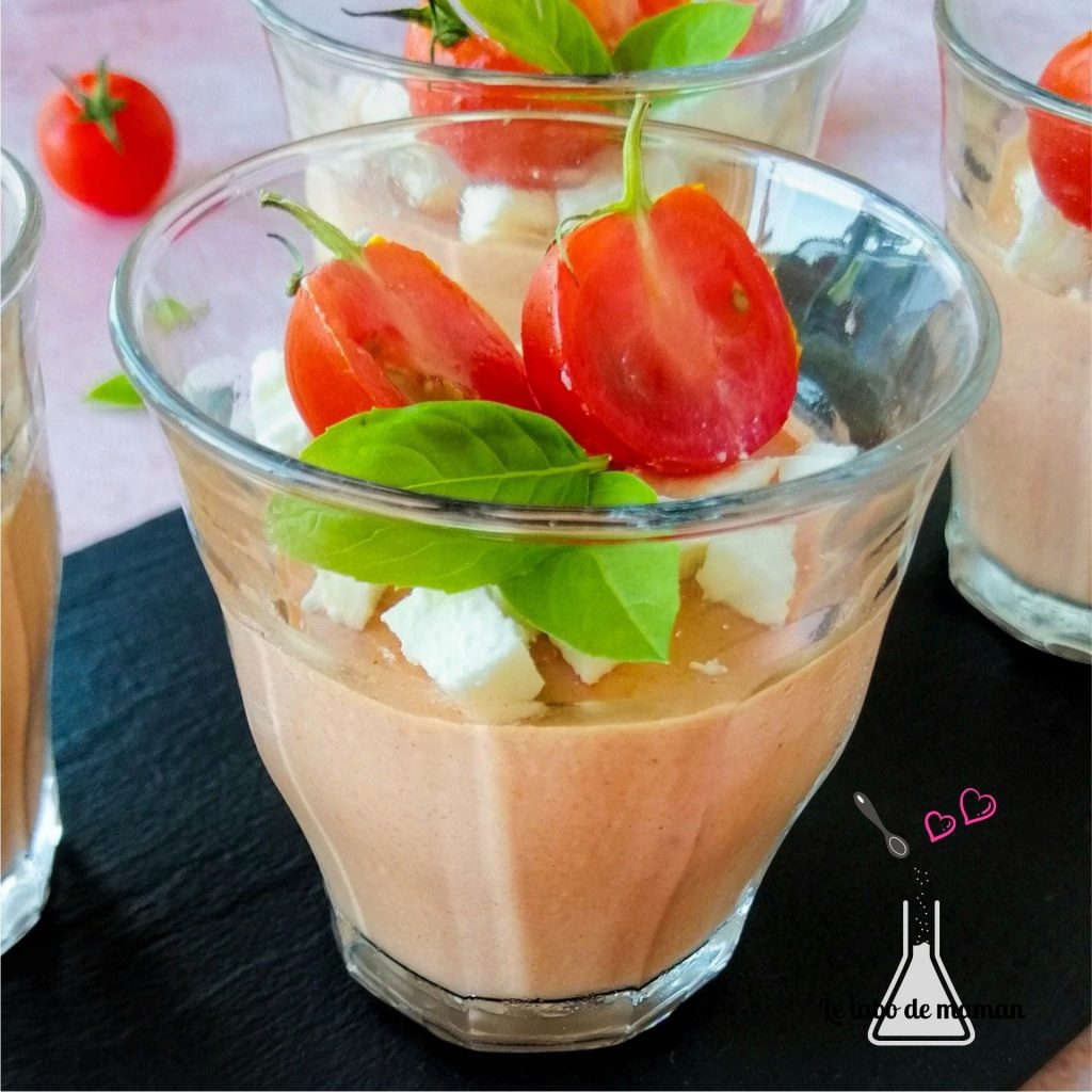 panna cotta tomate feta