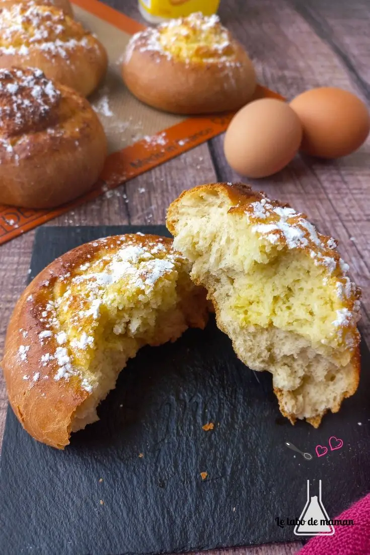 recette briochettes noix de coco