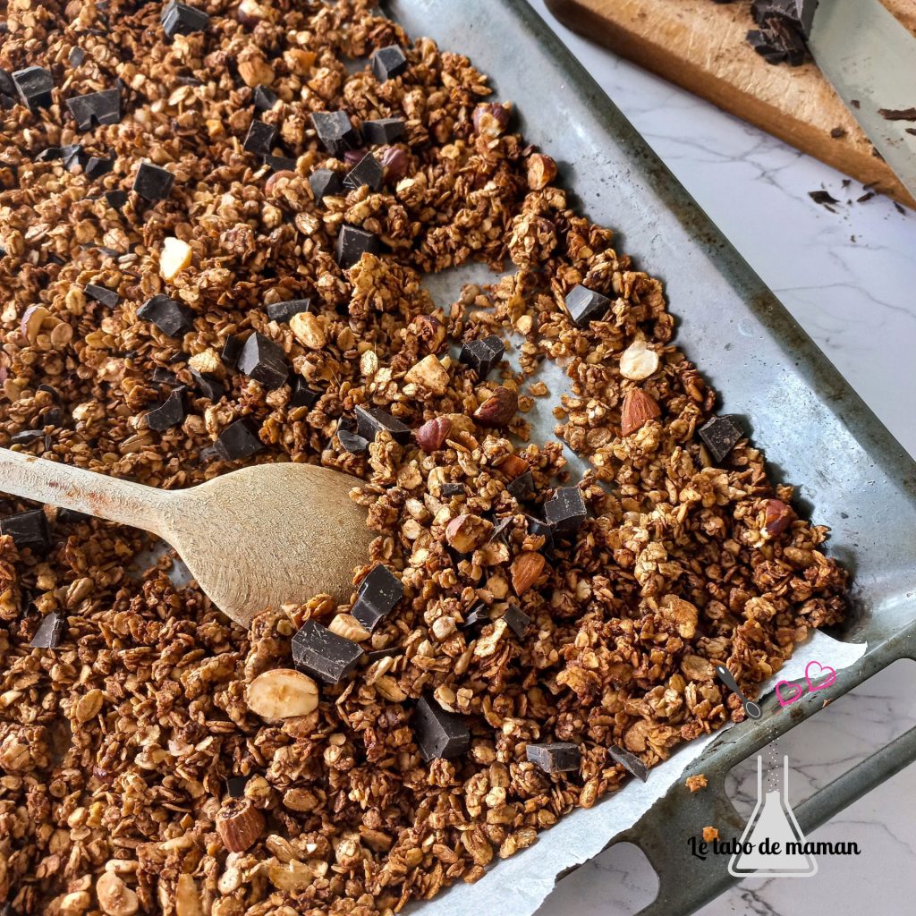 granola au chocolat