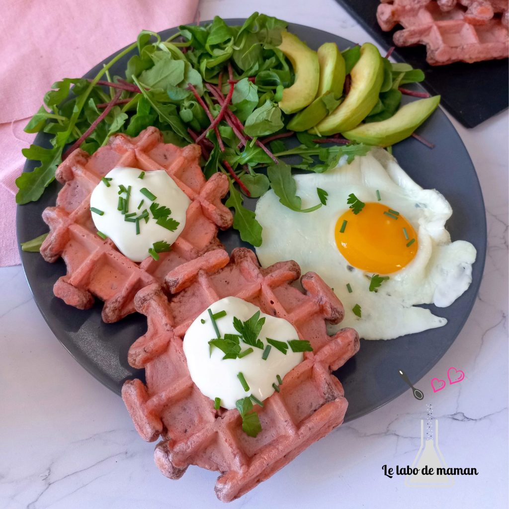 recette gaufre betterave