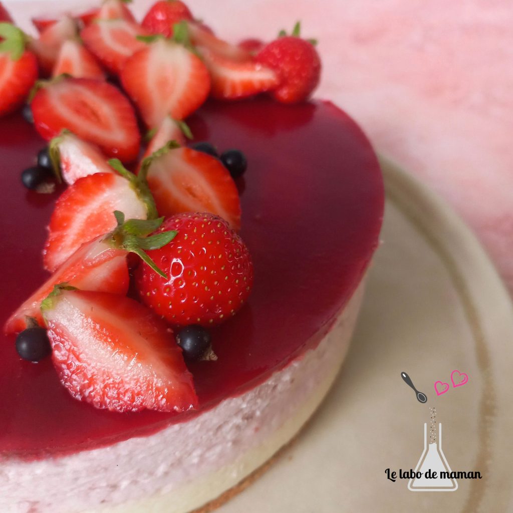 bavarois aux fraises