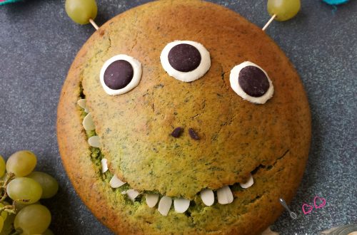 gâteau vert enfant