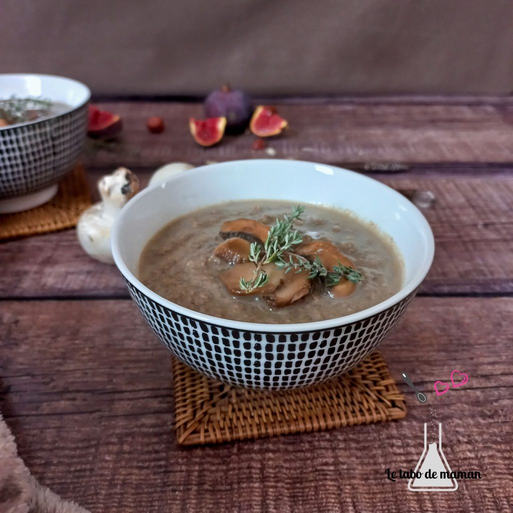 Velouté aux champignons