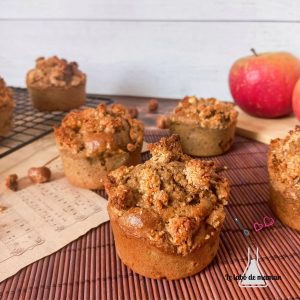 muffins crumble pommes