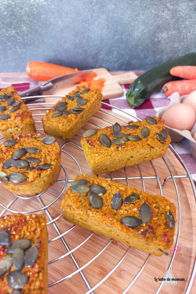 Terrine de courgette et carotte (facile, rapide et igbas)