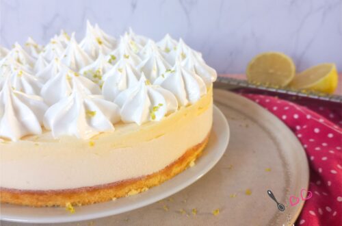 gâteau nuage au citron meringué