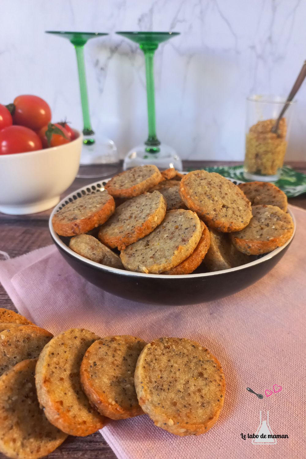 sablés parmesan