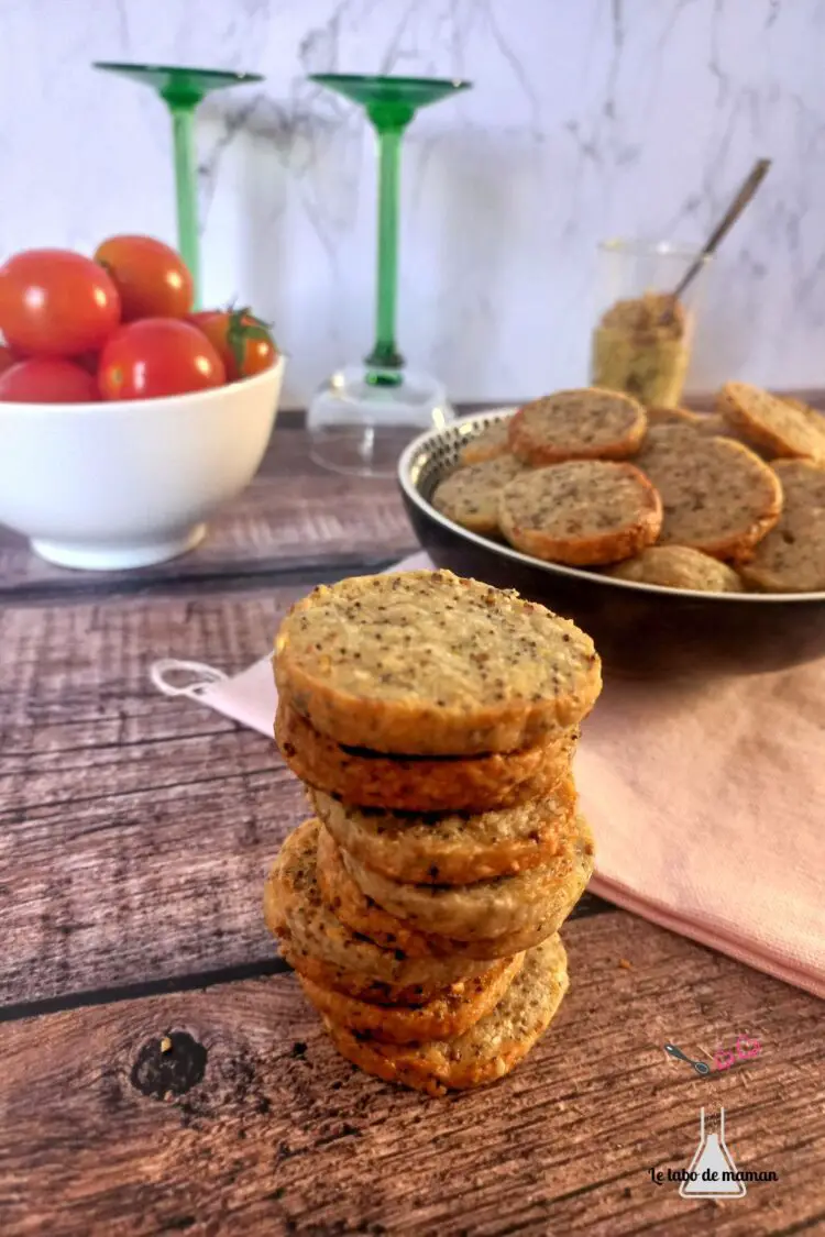 sablés parmesan