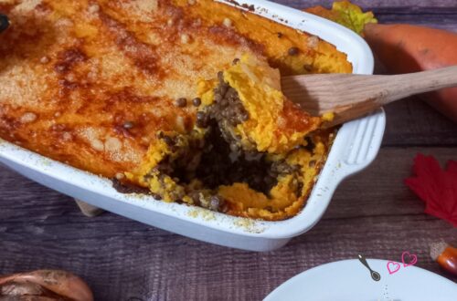 parmentier lentilles vertes