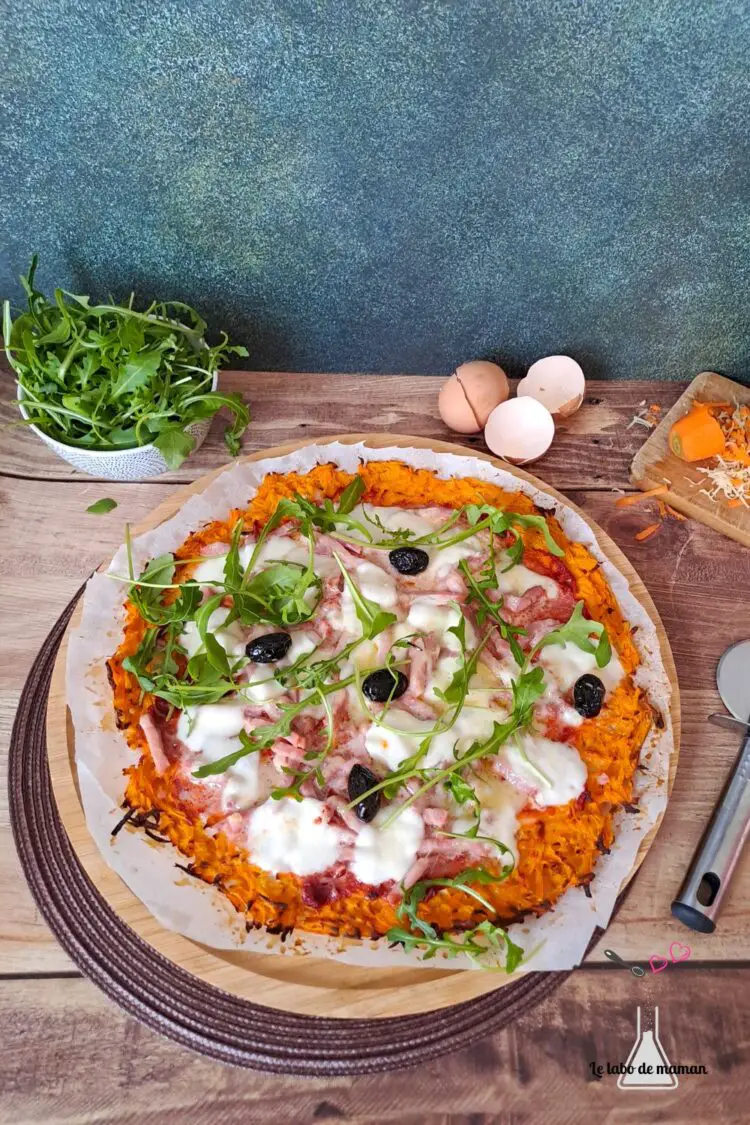 galette pizza carotte