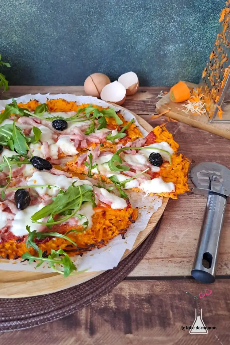 galette pizza carotte