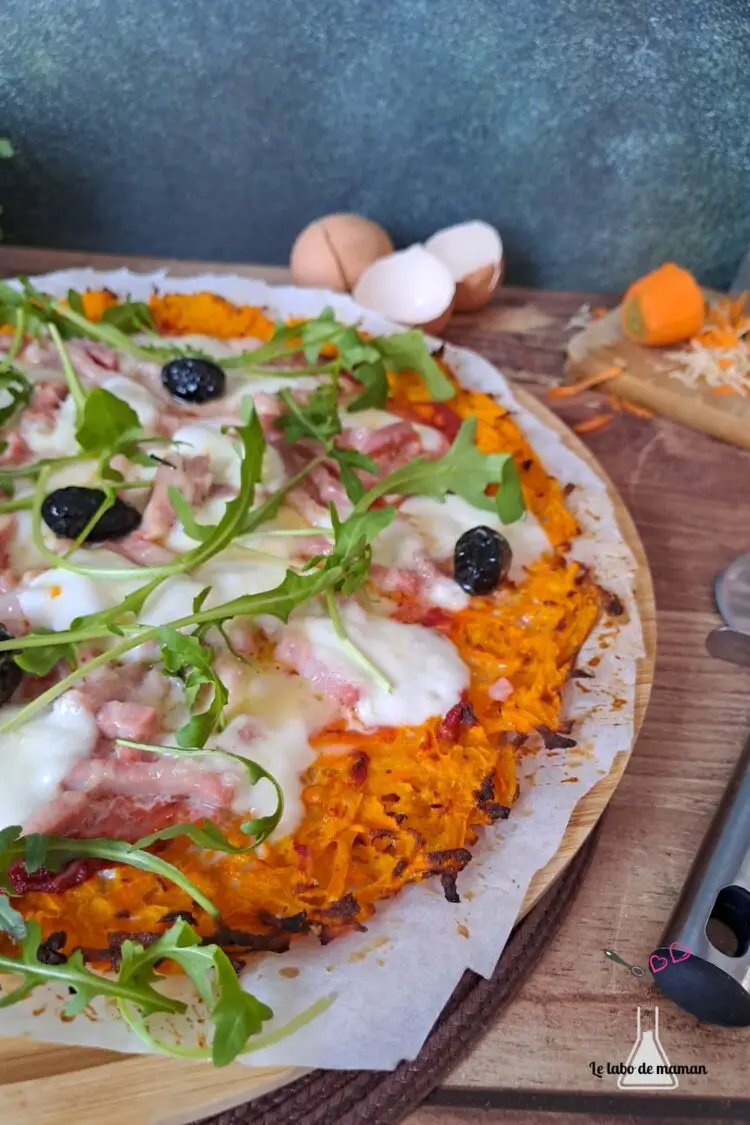 galette pizza carotte
